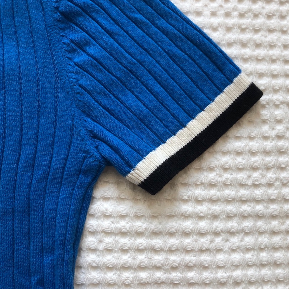 70s Style Ribbed Shirt - Picture 3 of 5